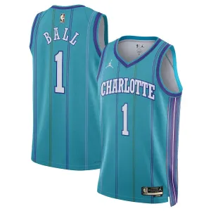 football fan towels Regata NBA Charlotte Hornets Jordan Classic Edition 23/24 Swingman Jersey LaMelo Ball 1 Verde football fan socks