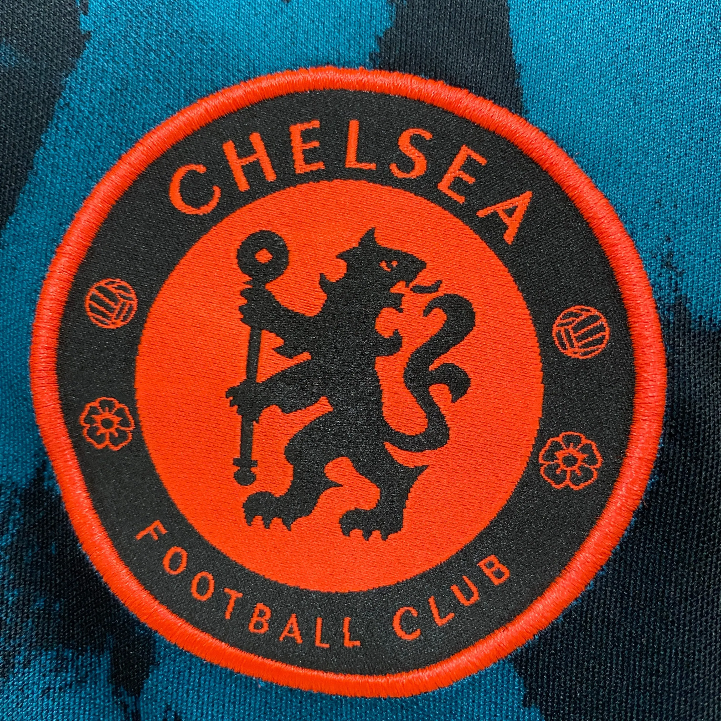 football fans merchandise Camisa Chelsea III 21/22 - Verso - Retr