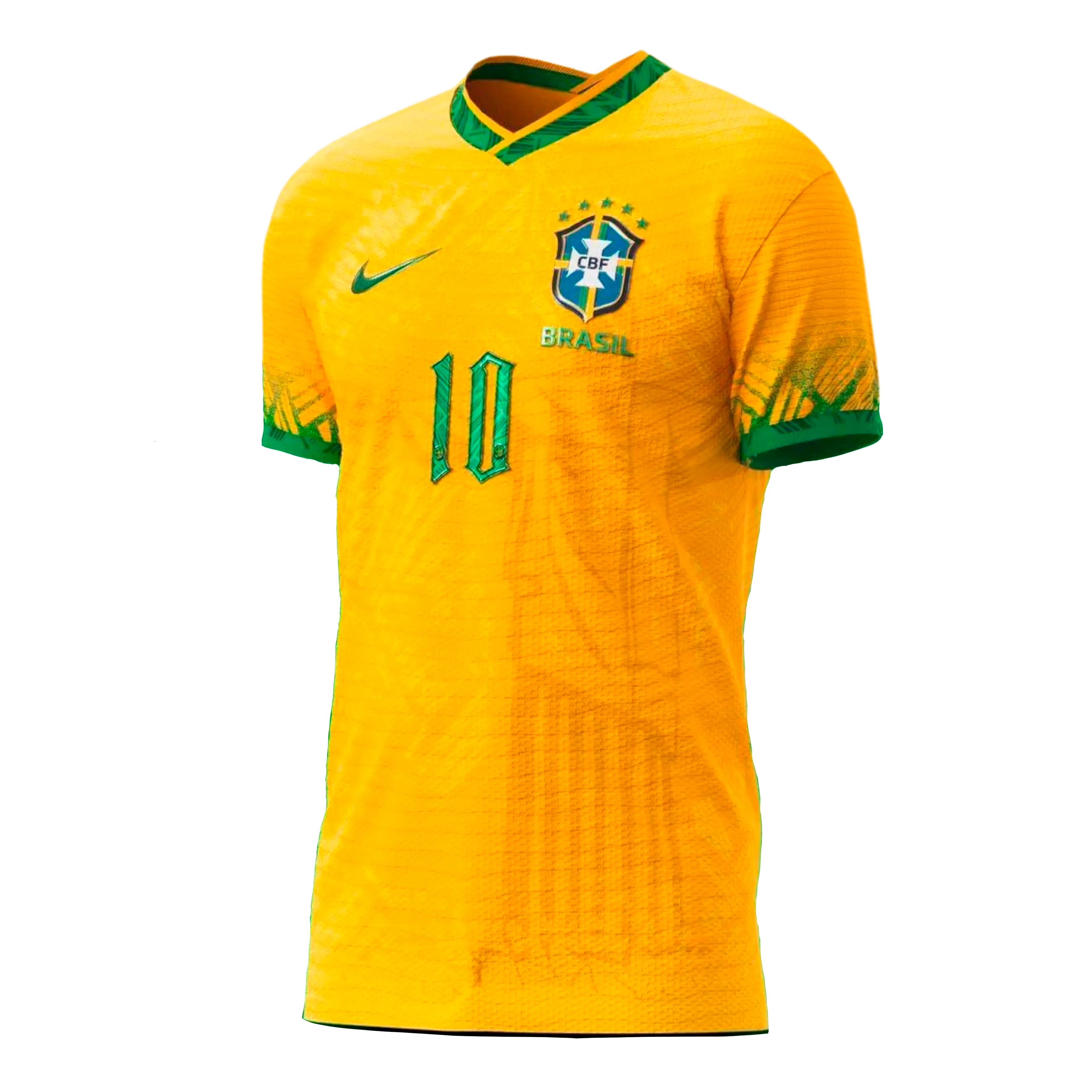 football matchday essentials Camisa Brasil Edio Especial Conceito Cristo Redentor N10 22/23 - Retr - Verso - Jogador football fan face paint