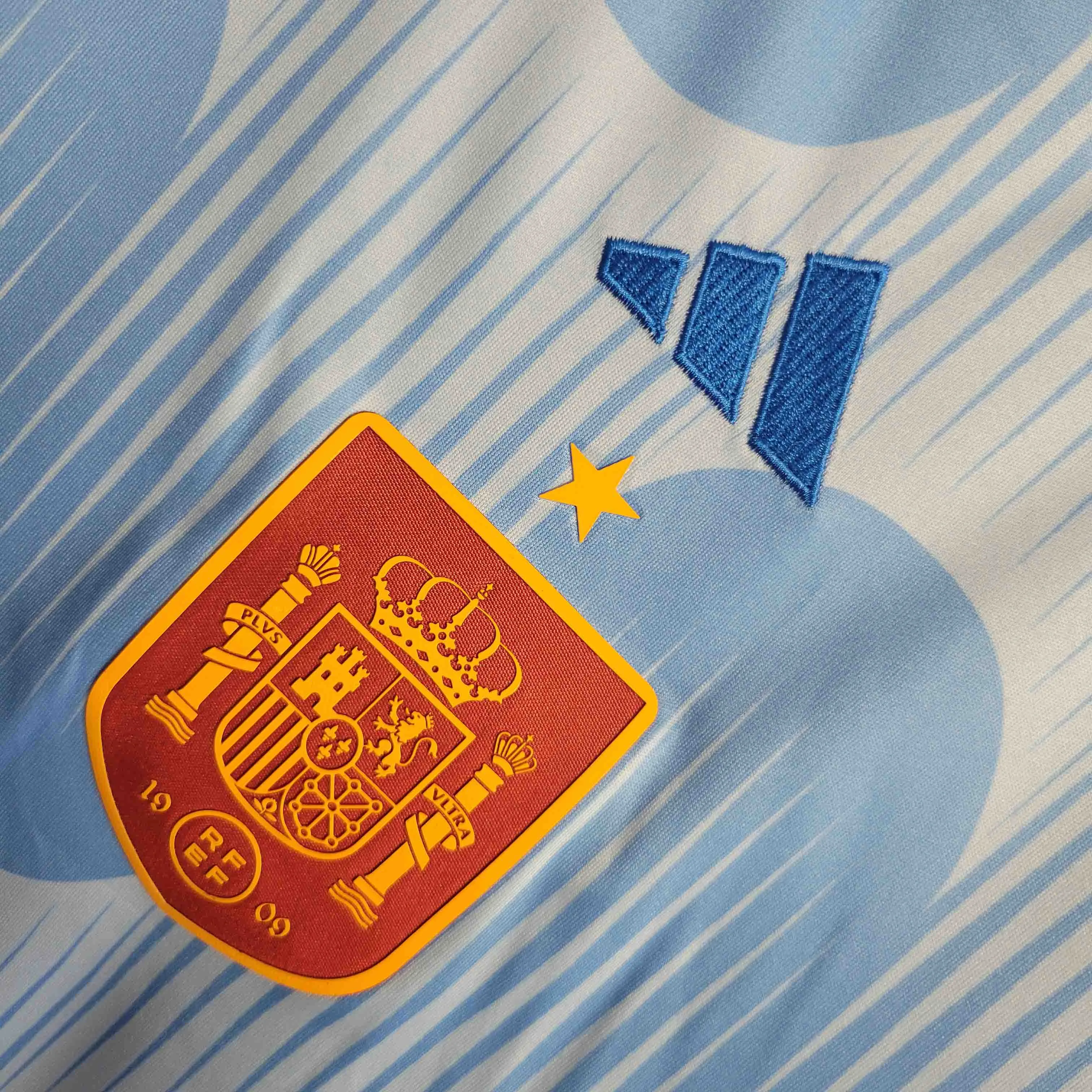 football stadium merchandise Camisa Espanha II 22/23 - Verso - Retr