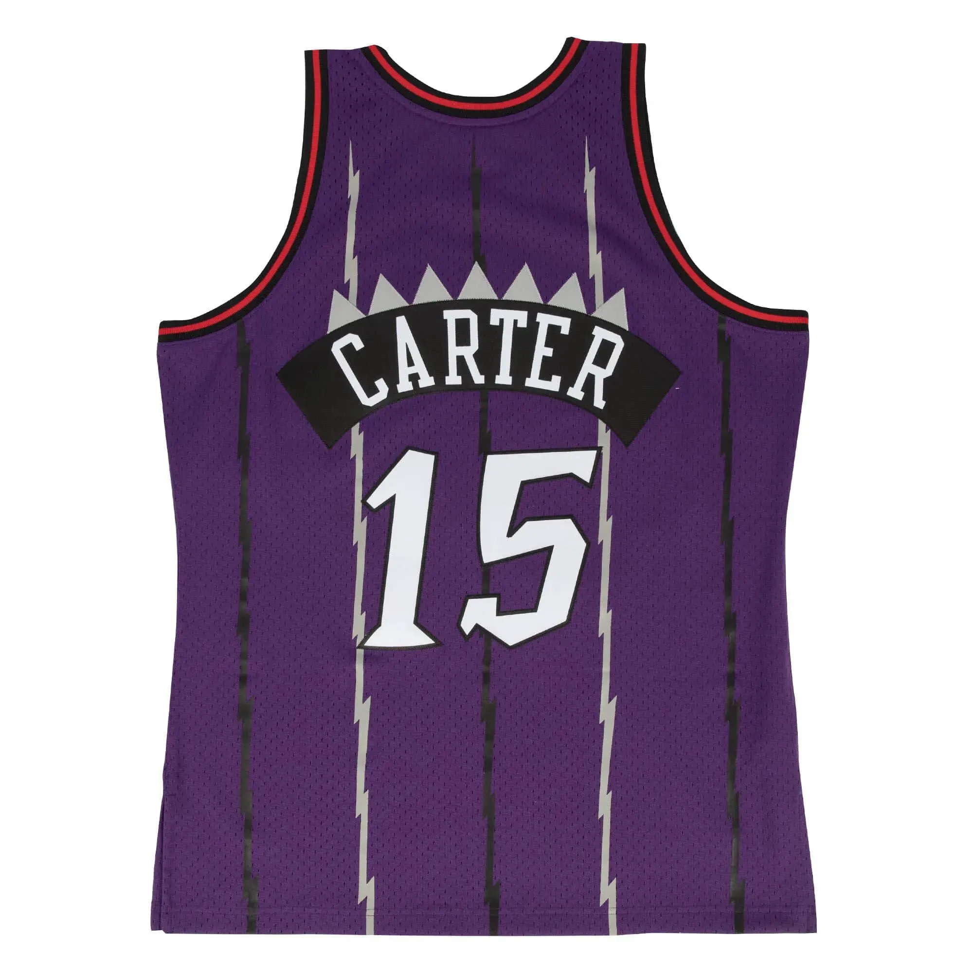 football stadium merchandise Regata NBA Toronto Raptors 1998/99 Mitchell & Ness Hardwood Classics Swingman Roxa Vince Carter 15 football fan keychains