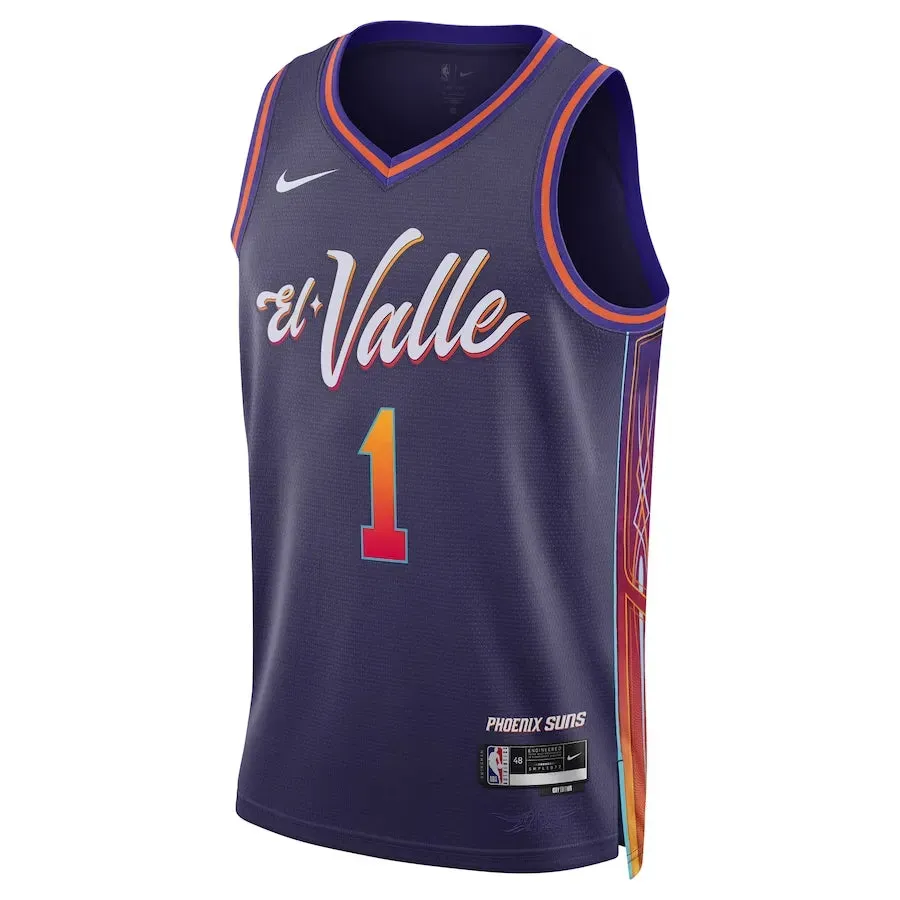 football supporters gear Regata NBA Phoenix Suns Nike City Edition 23/24 Swingman Jersey Devin Booker 1