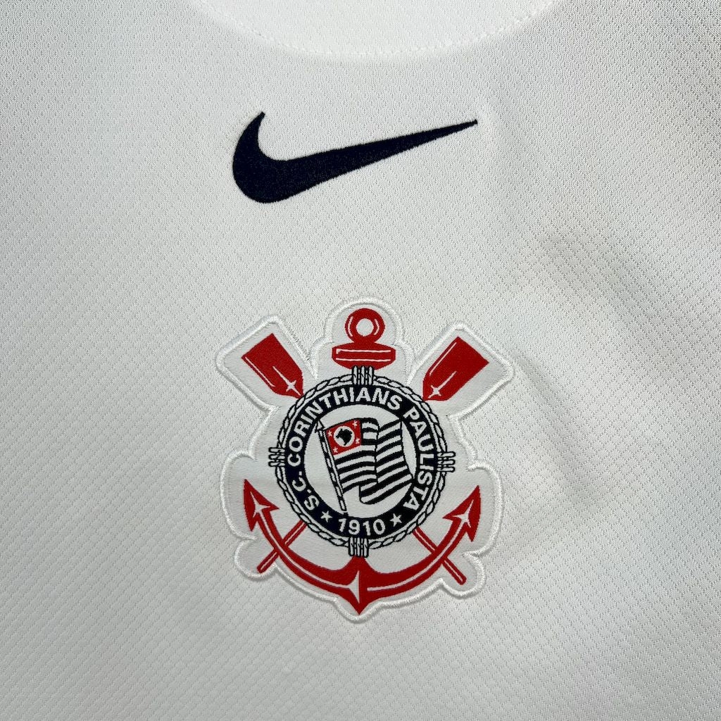 football club hats Camisa Corinthians I 25/26 - Verso - Torcedor