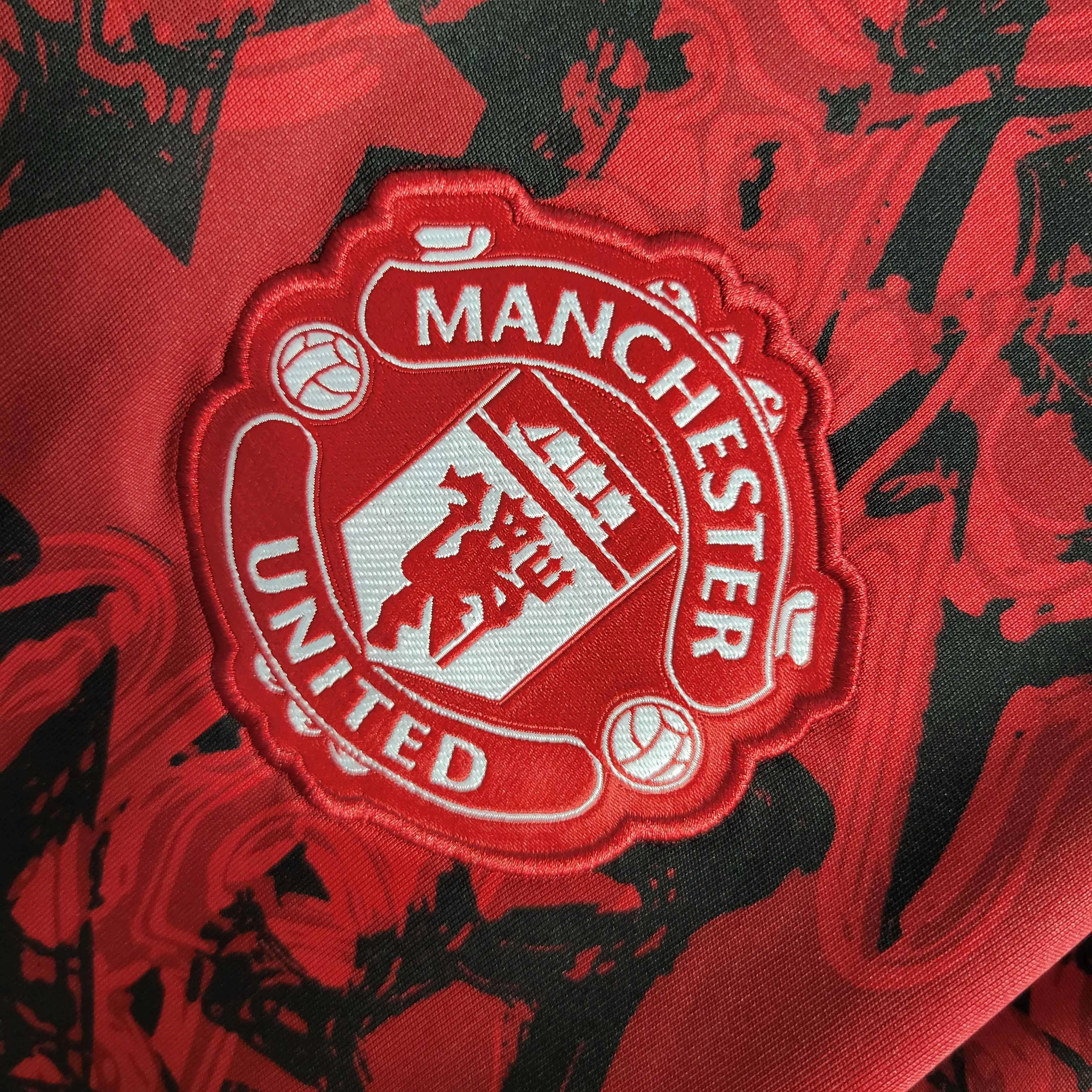 football club hats Camisa Manchester United Pr Jogo 23/24 - Verso - Torcedor