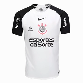 football club keychains Camisa Corinthians I 25/26   Patrocnios - Verso - Jogador football fan keychains