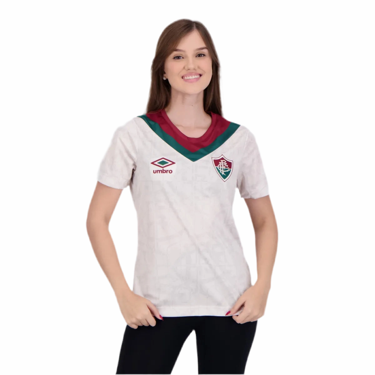 football club mugs Camisa Fluminense III 24/25 - Verso - Feminina