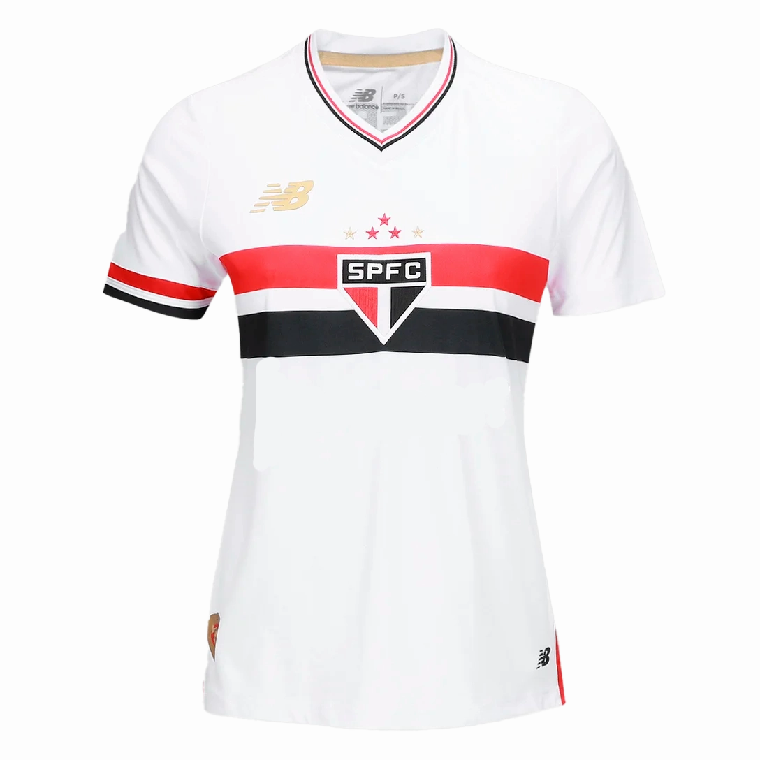 football club mugs Camisa So Paulo I 25/26 - Verso - Feminina football fan face paint