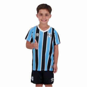 football club mugs Conjunto Gr??mio I 24/25 - Vers?o - Infantil football club hoodies