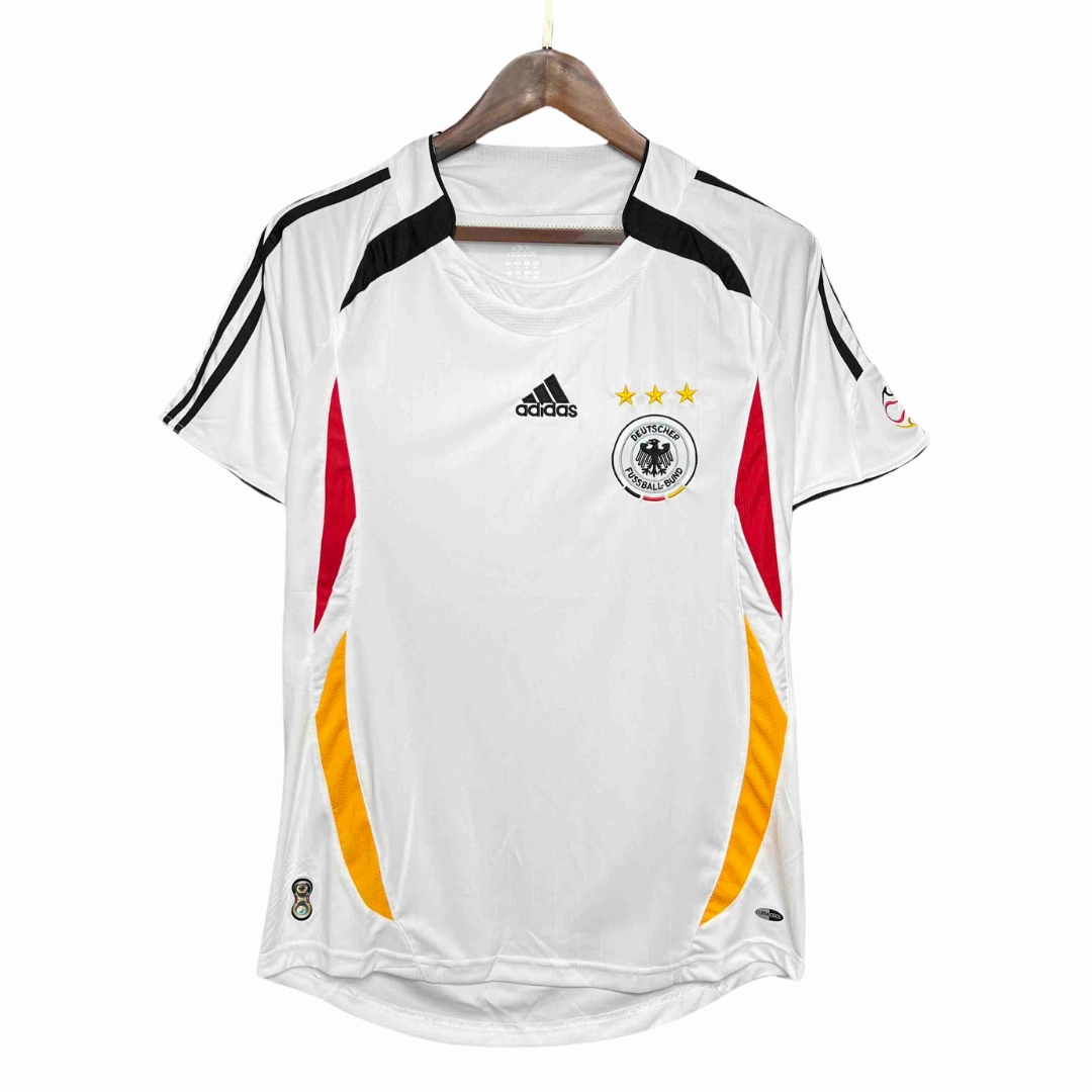 football club socks Camisa Alemanha I 06/07 - Verso - Retr