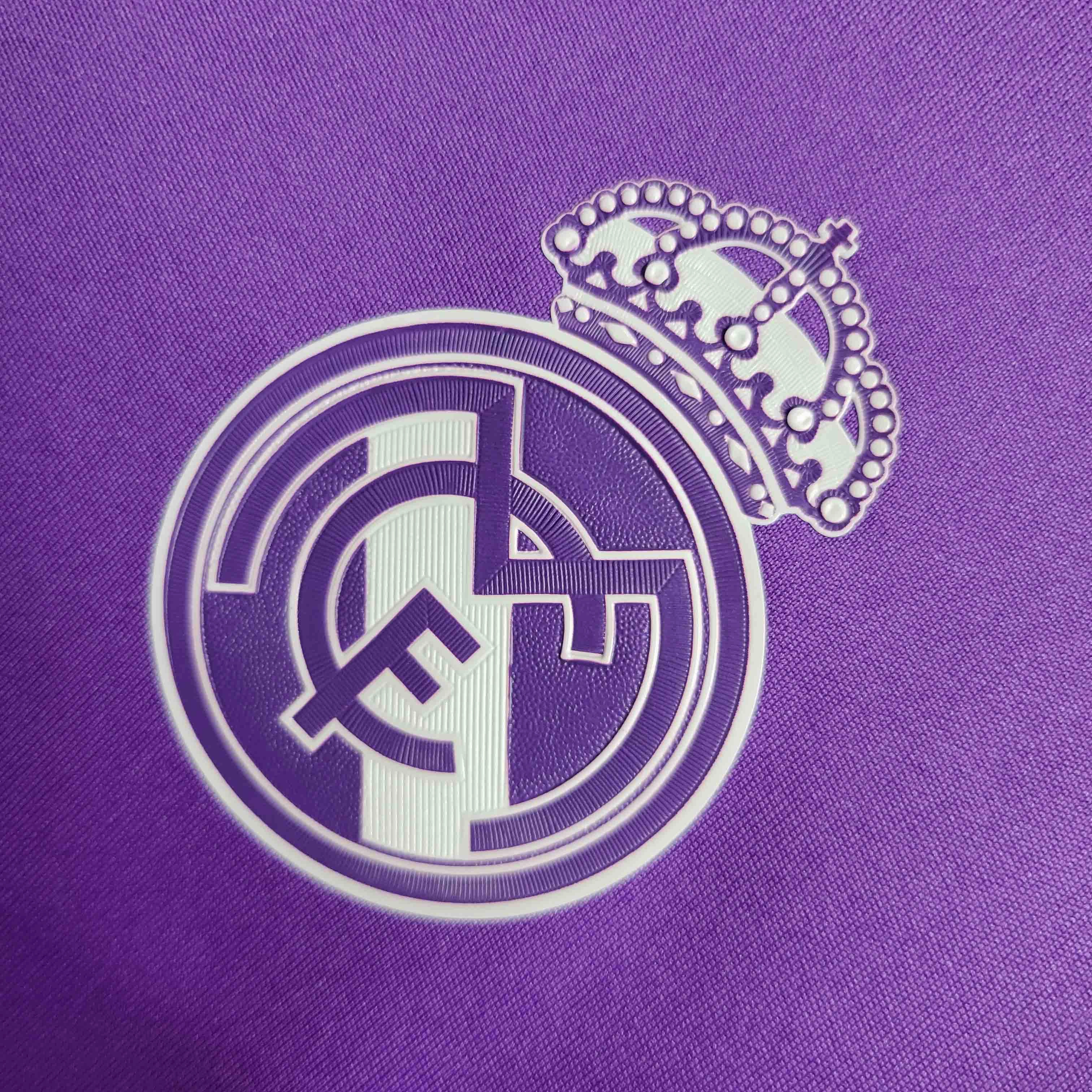 football club socks Camisa Real Madrid II 16/17 - Verso - Retr