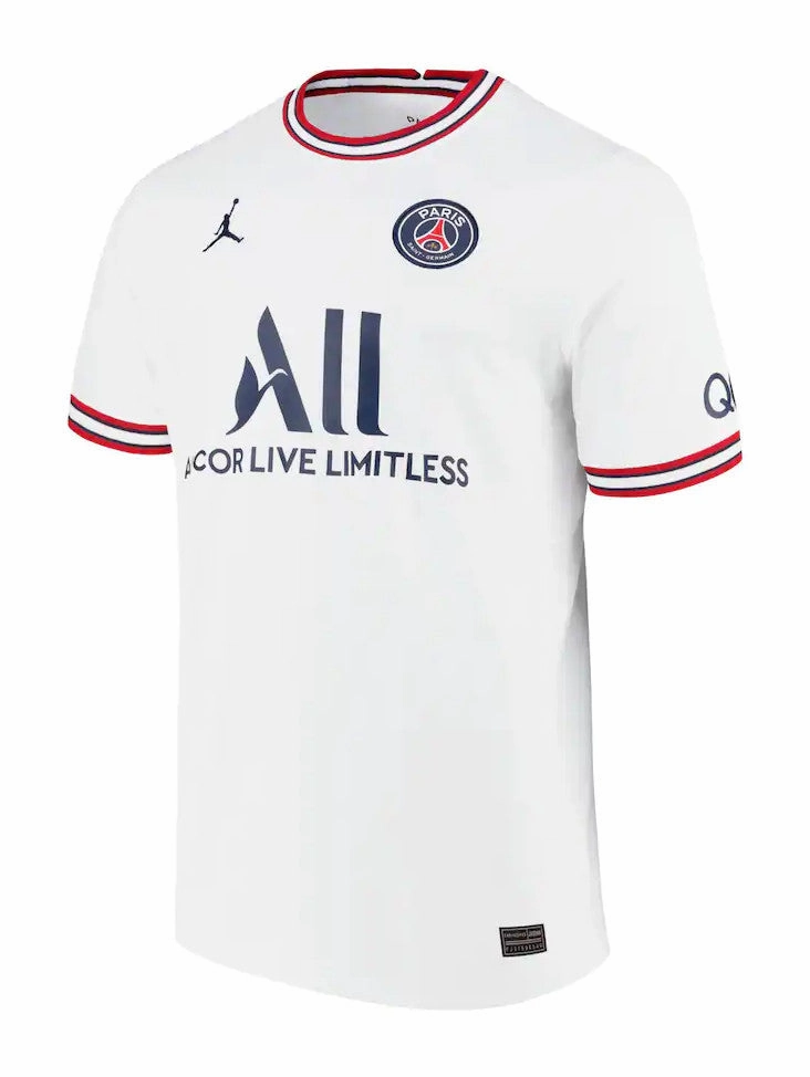 football club wristbands Camisa PSG IIII 21/22 - Verso - Retr soccer fan flags