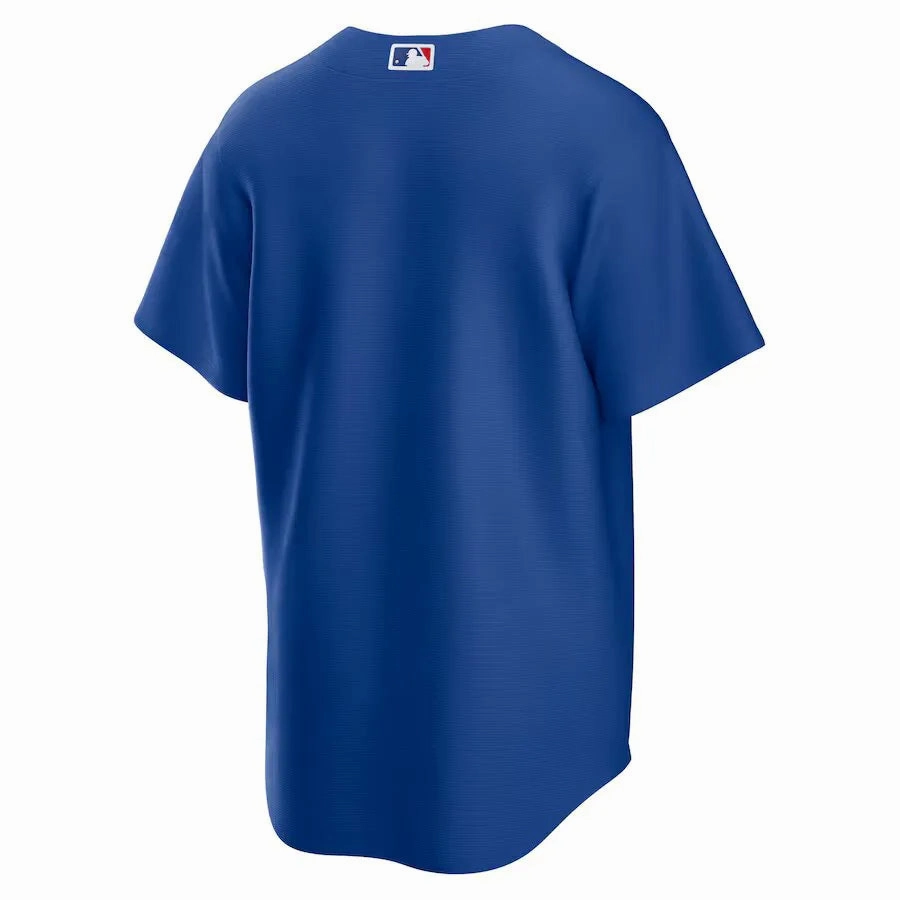 football fan backpacks Camisa MLB Chicago Cubs Nike Alternate Torcedor Masculina Azul