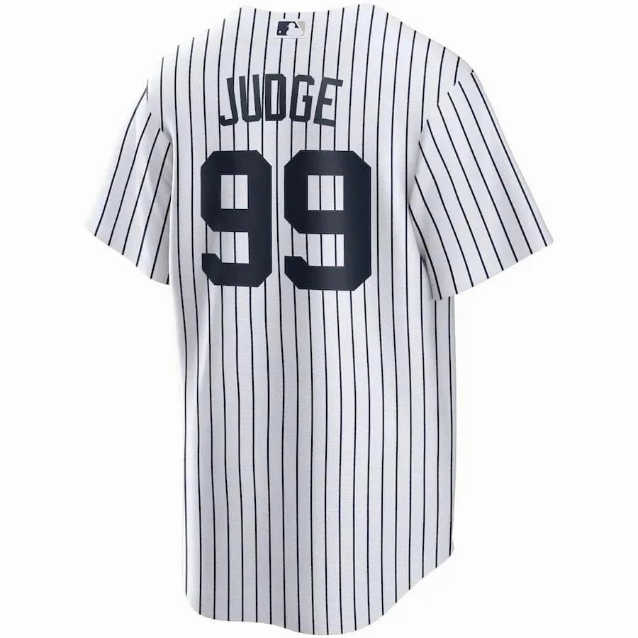 football fan badges Camisa MLB New York Yankees Nike I Torcedor Masculina Listrada Aaron Judge 99