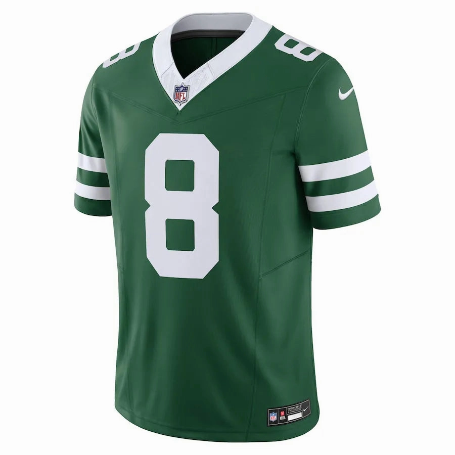 football fan bags Camisa NFL New York Jets Green Aaron Rodgers 8 Nike Legacy Jersey Verde