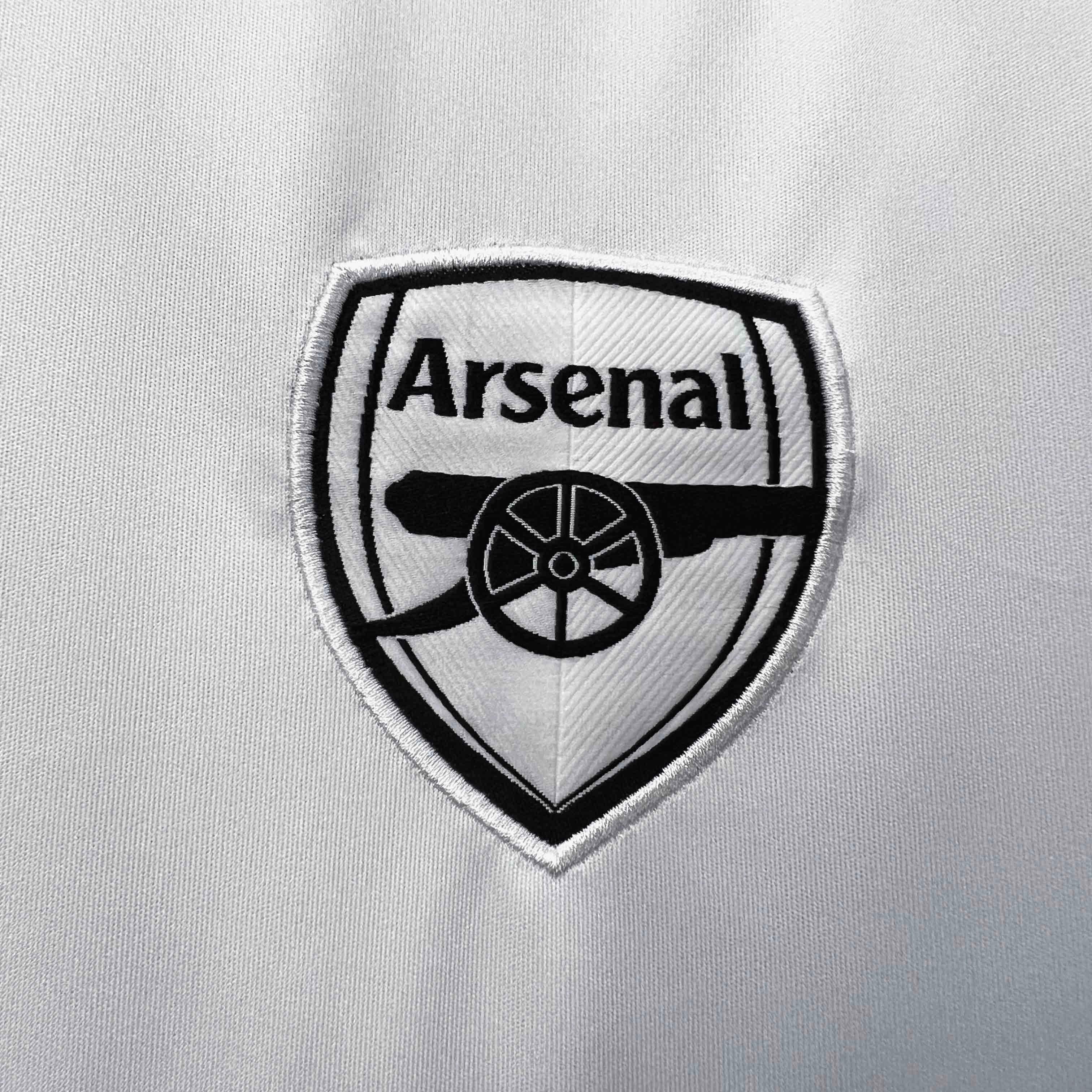 football fan blankets Camisa Arsenal Edio Especial Whiteout 23/24 - Verso - Torcedor
