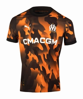 football fan cushions Camisa Olympique de Marseille III 23/24 - Verso - Torcedor national team fan gear