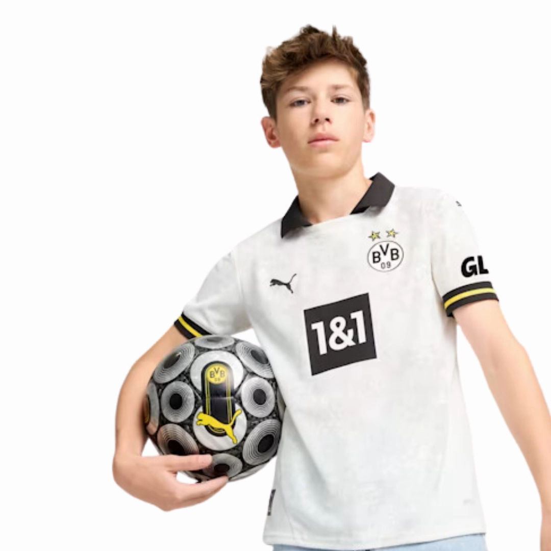 football fan cushions Conjunto Borussia Dortmund III 24/25 - Vers?o - Infantil soccer fan jerseys
