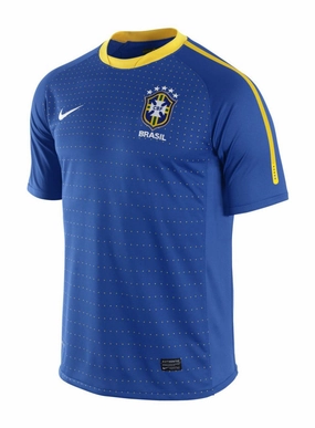 football fan face paint Camisa Brasil II 10/11 - Verso - Retr vintage football shirts