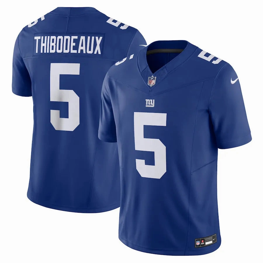 football fan face paint Camisa NFL New York Giants Nike Kayvon Thibodeaux Limited Masculina Azul football club posters
