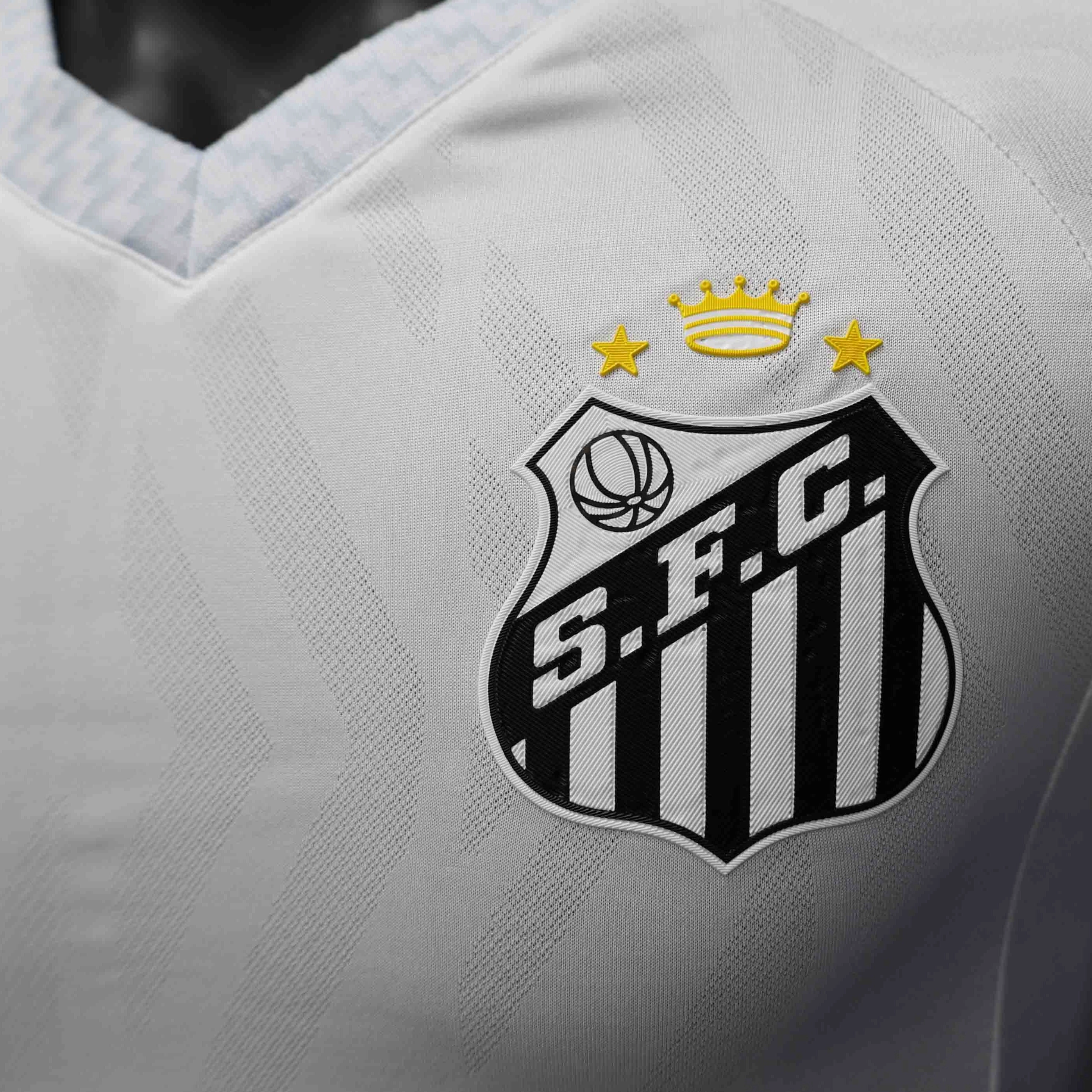 football fan face paint Camisa Santos I 25/26 - Verso - Jogador