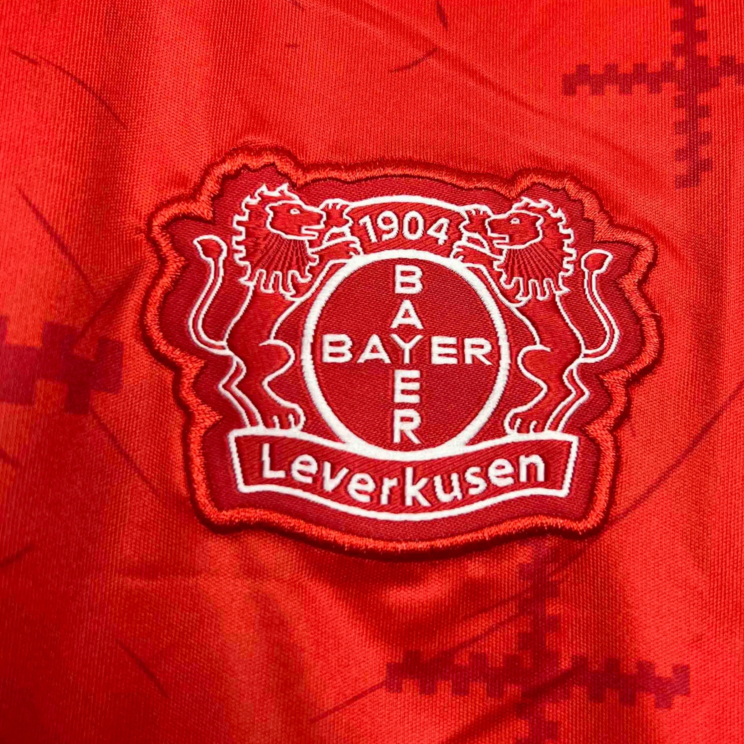 football fan flags Camisa Bayer Leverkusen I 24/25 - Verso - Torcedor