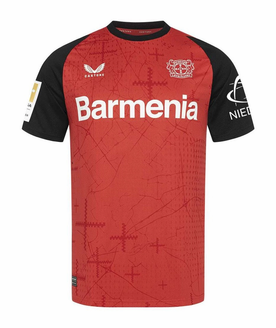 football fan flags Camisa Bayer Leverkusen I 24/25 - Verso - Torcedor football fan face paint