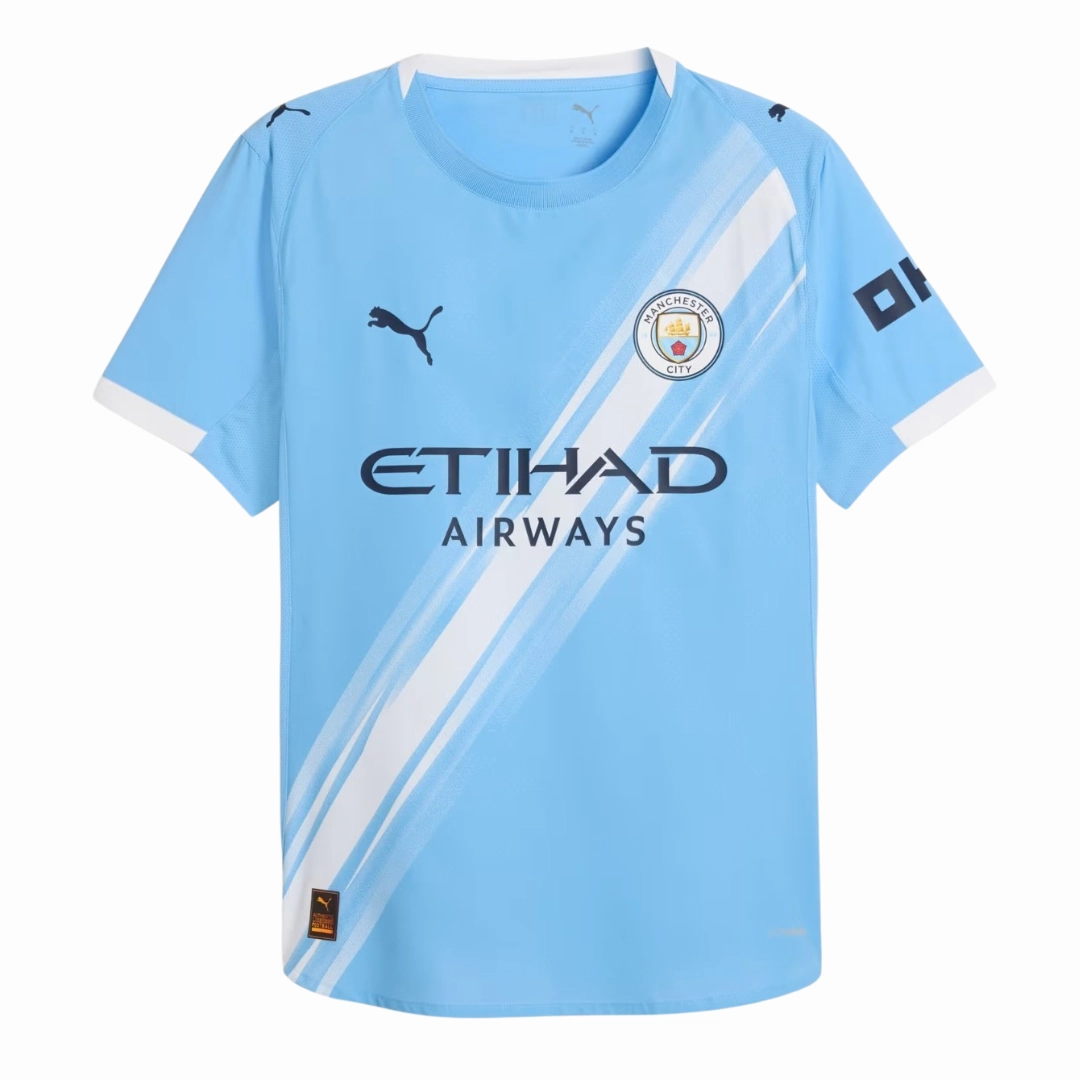 football fan flags Camisa Manchester City I 25/26 - Verso - Torcedor football club posters