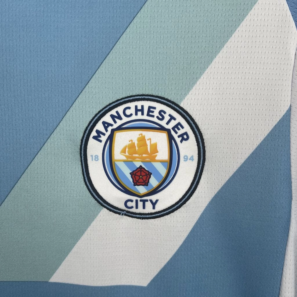 football fan flags Camisa Manchester City I 25/26 - Verso - Torcedor