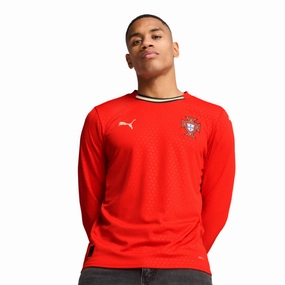 football fan flags Camisa Portugal I 25/26 - Verso - Manga Longa soccer fan jerseys