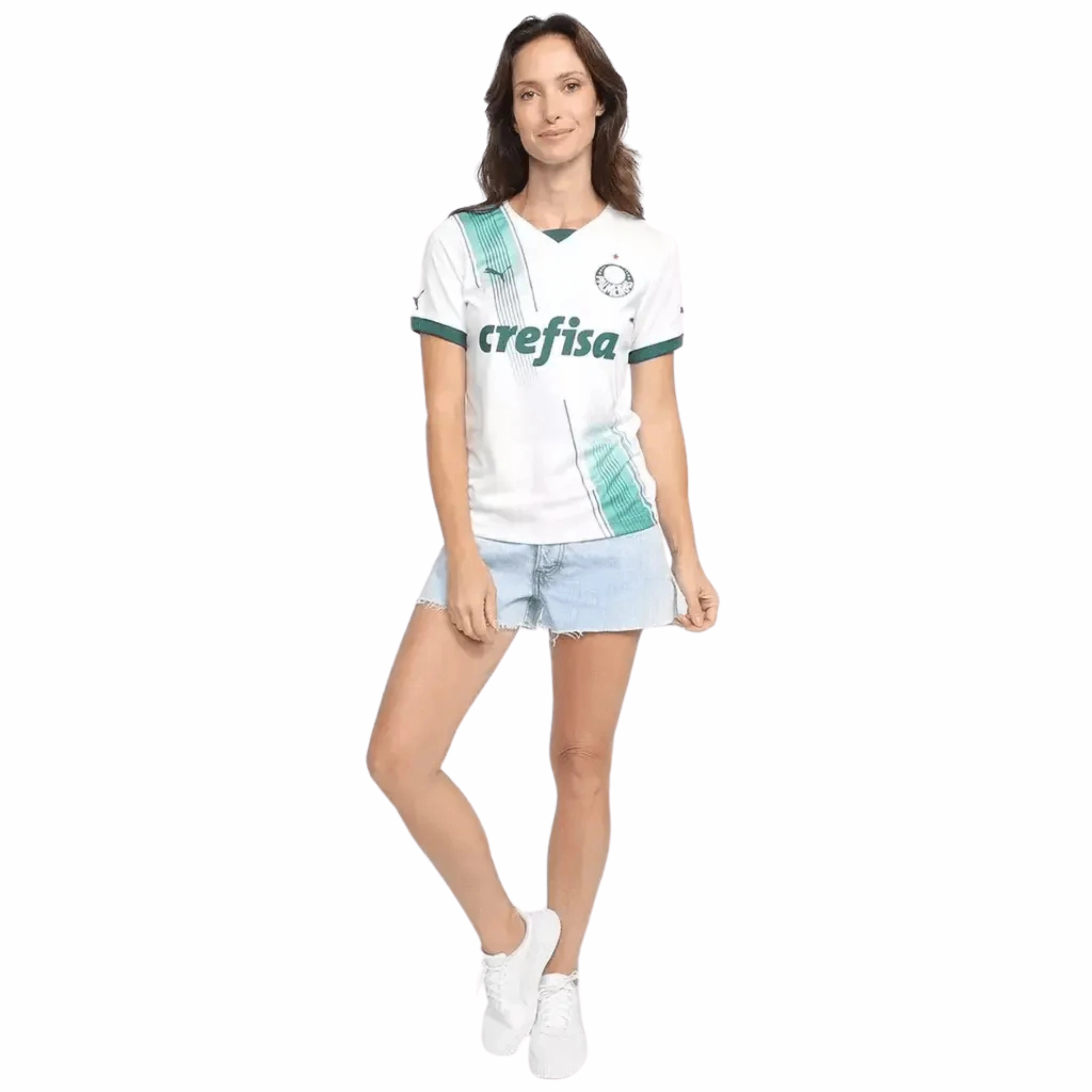 football fan hats Camisa Palmeiras II 23/24 - Verso - Feminina
