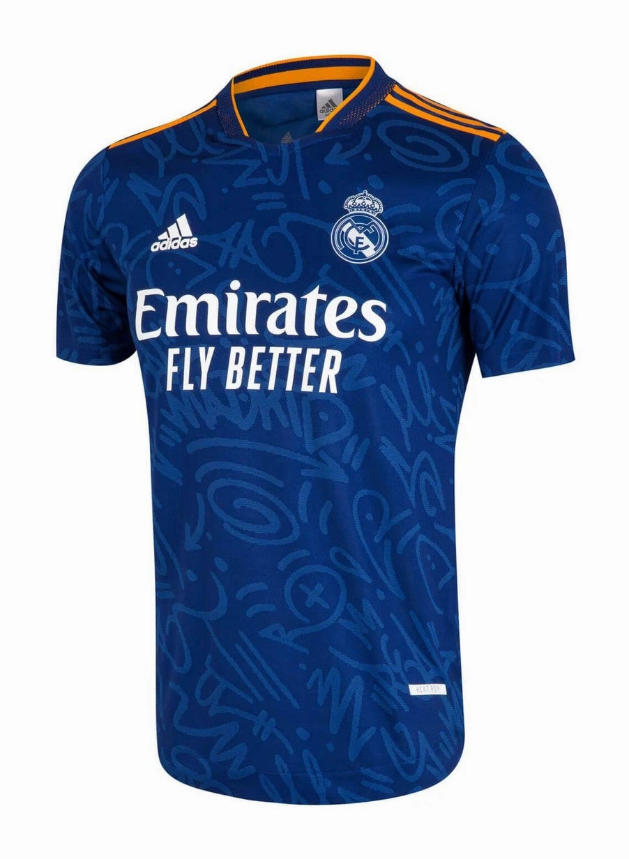 football fan hats Camisa Real Madrid II 21/22 - Verso - Retr football fan shoelaces
