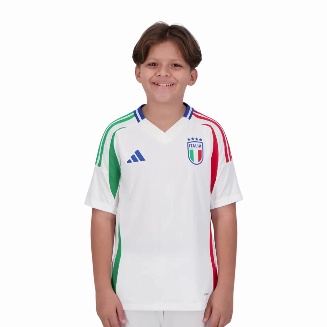 football fan hats Conjunto Itlia II 24/25 - Verso - Infantil premier league jackets