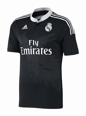football fan jackets Camisa Real Madrid III 14/15 - Verso - Retr premier league jerseys