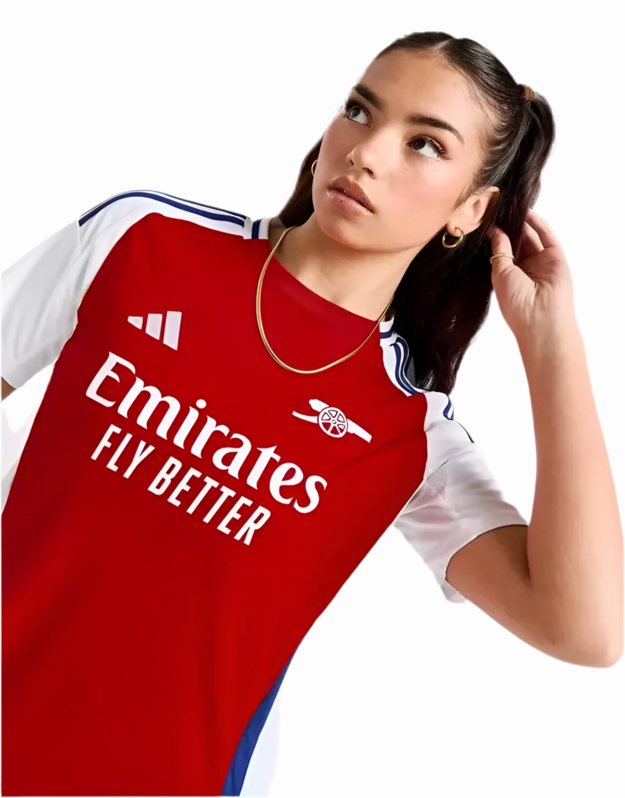 football fan keychains Camisa Arsenal I 24/25 - Verso - Feminina