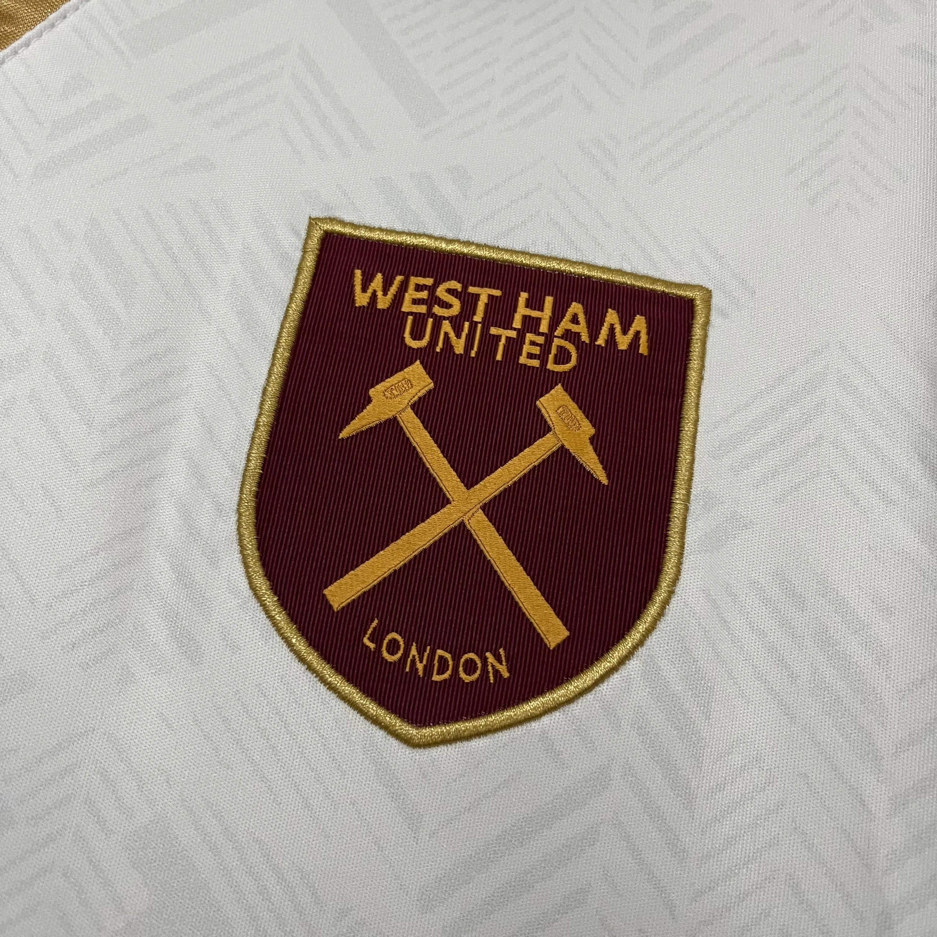 football fan keychains Camisa West Ham III 24/25 - Verso - Torcedor