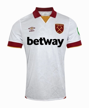 football fan keychains Camisa West Ham III 24/25 - Verso - Torcedor football fan hats