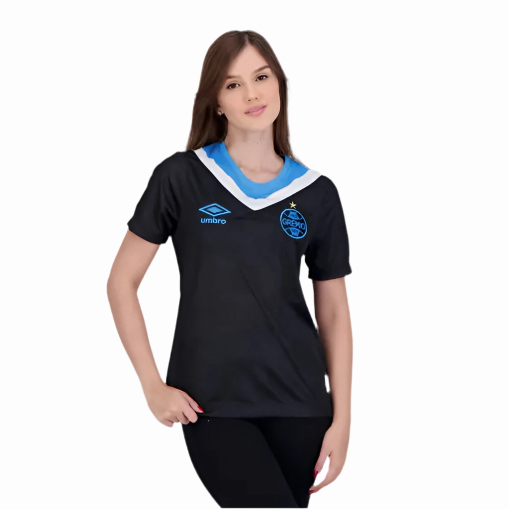 football fan lanyards Camisa Grmio III 24/25 - Verso - Feminina