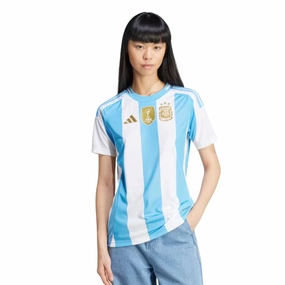 football fan magnets Camisa Argentina I 24/25   Patch Copa 2022 - Verso - Feminina football fan towels