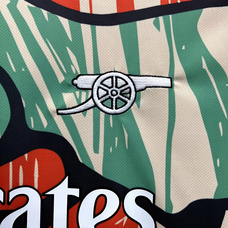 football fan notebooks Camisa Arsenal Pr Jogo 24/25 - Verso - Torcedor
