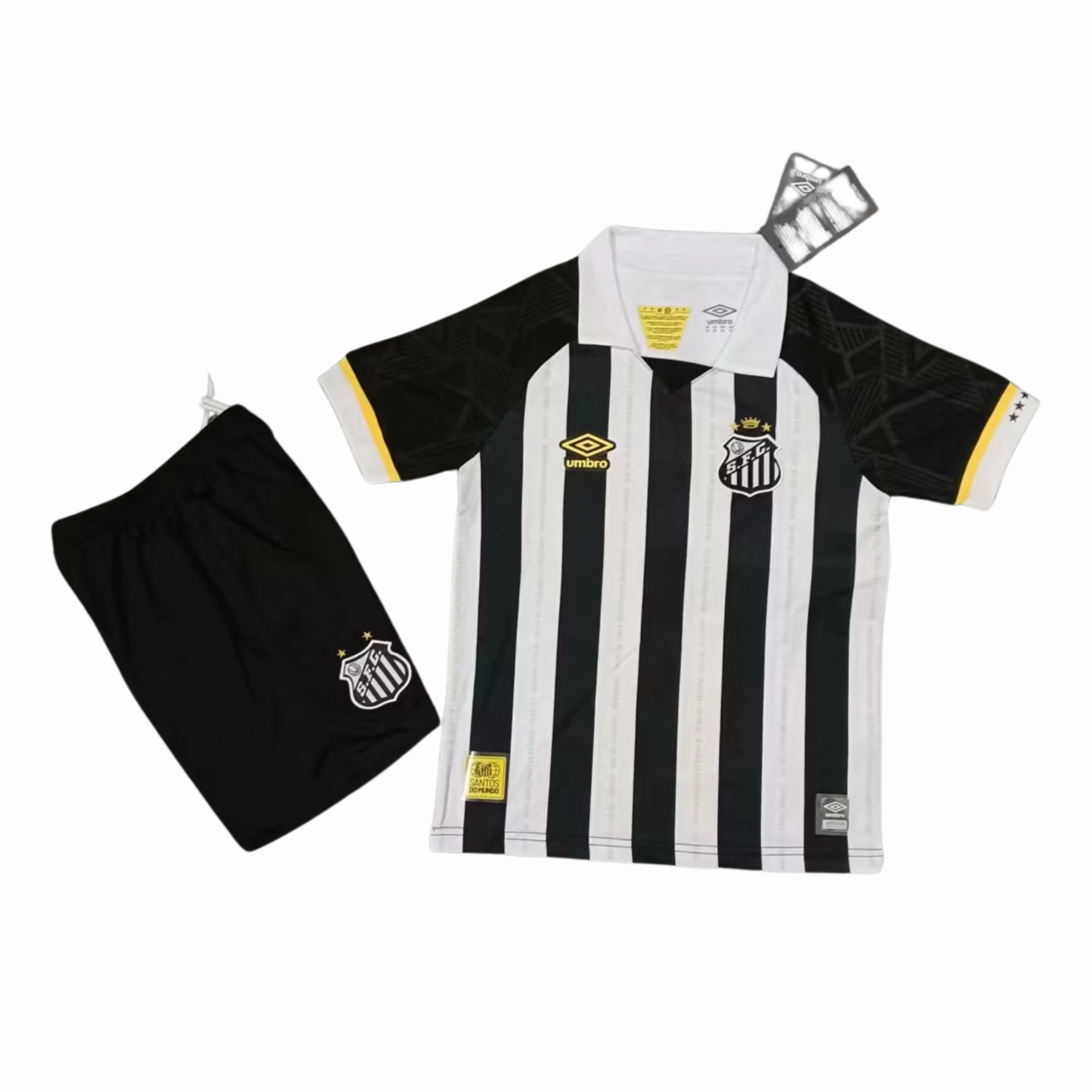 football fan notebooks Conjunto Santos II 23/24 - Sem Patroc??nio - Vers?o - Infantil