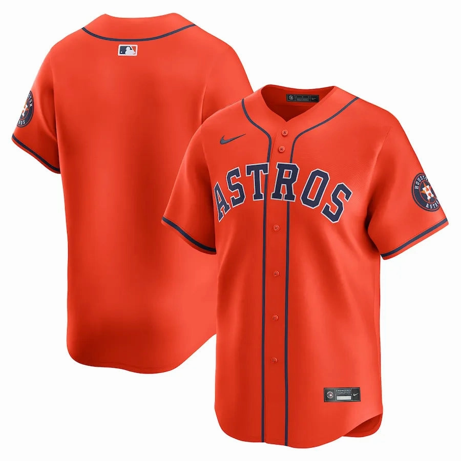 football fan phone cases Camisa MLB Houston Astros Nike Orange Alternate Limited Masculina Laranja football club water bottles
