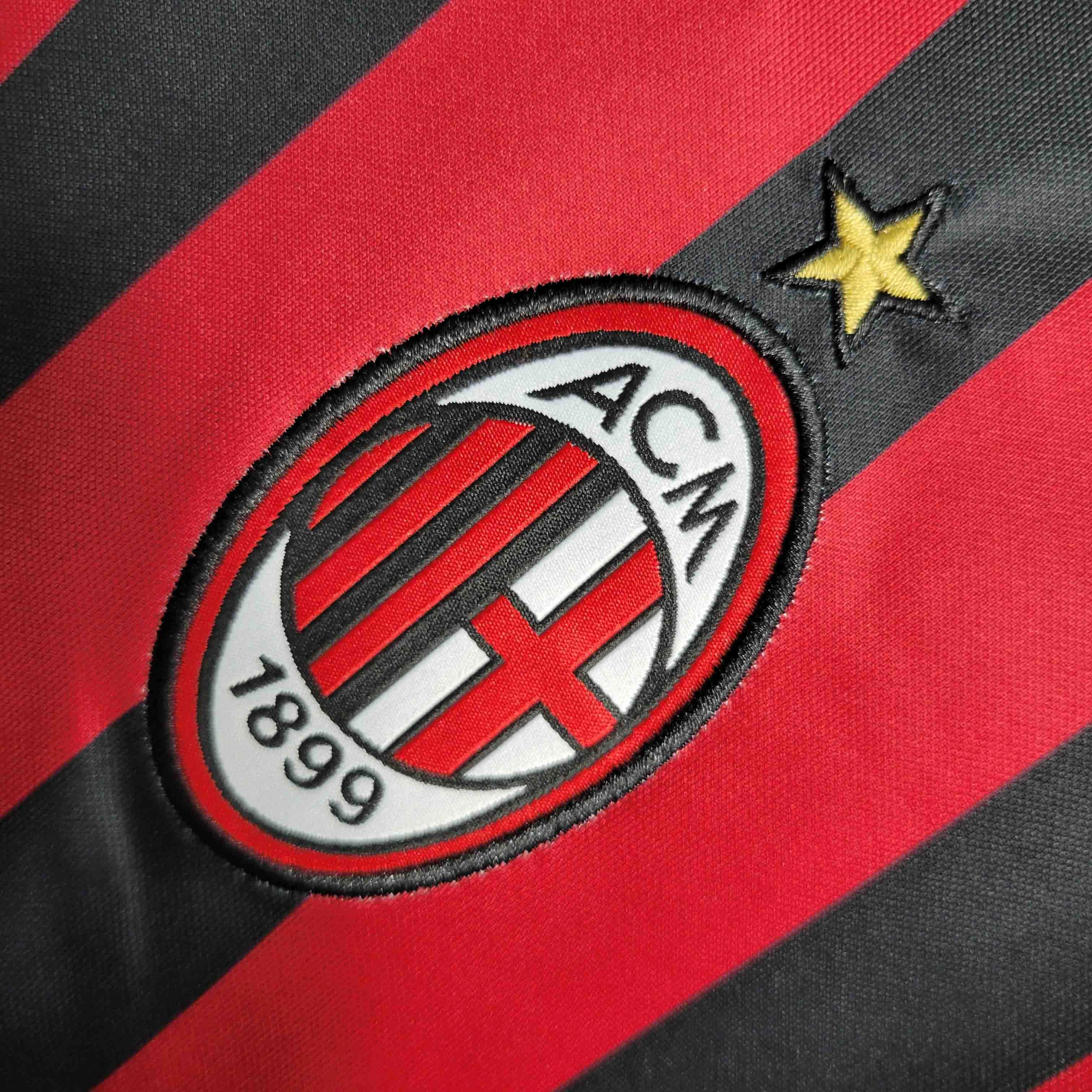 football fan pins Camisa Milan I 16/17 - Verso - Retr