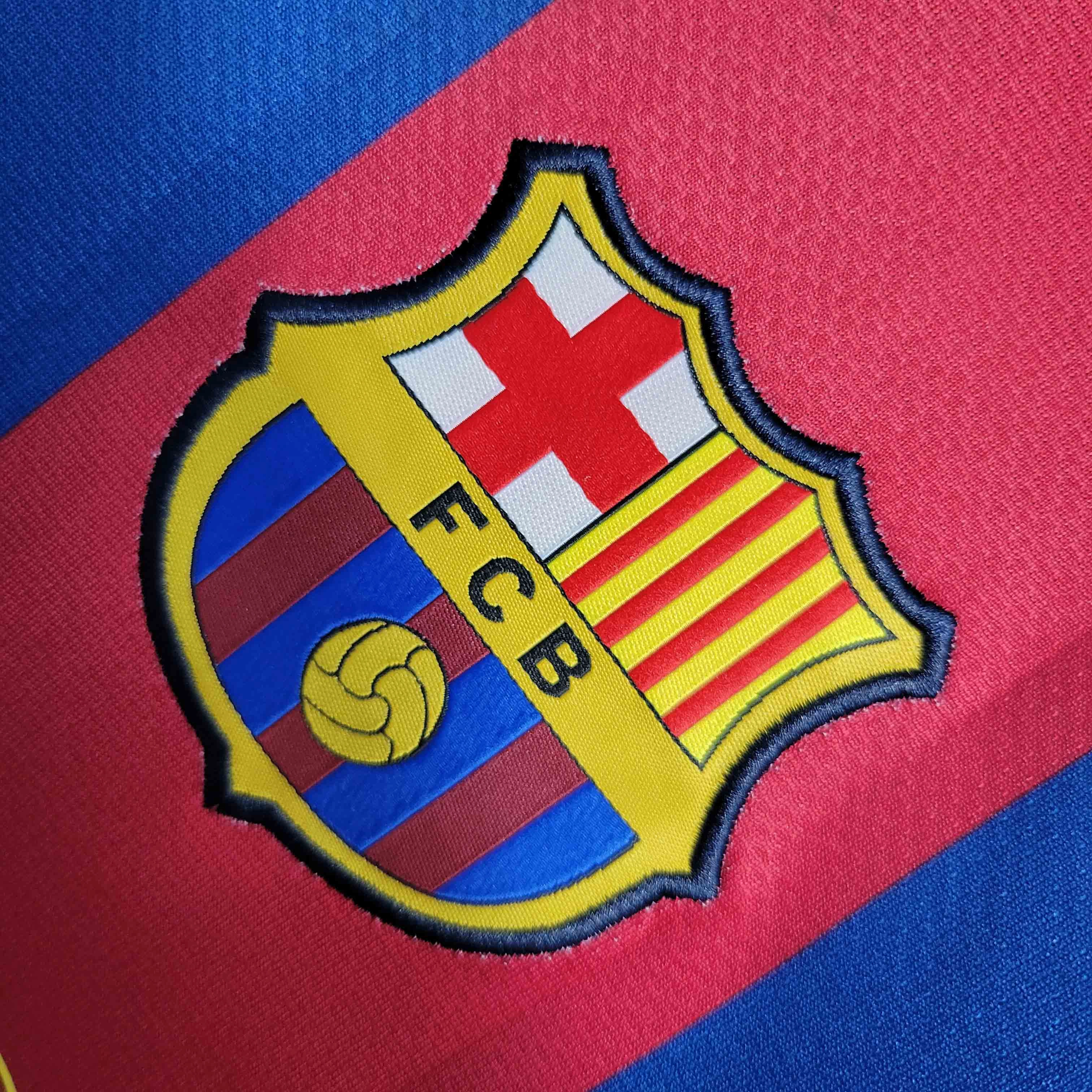 football fan posters Camisa Barcelona I 10/11 - Verso - Retr