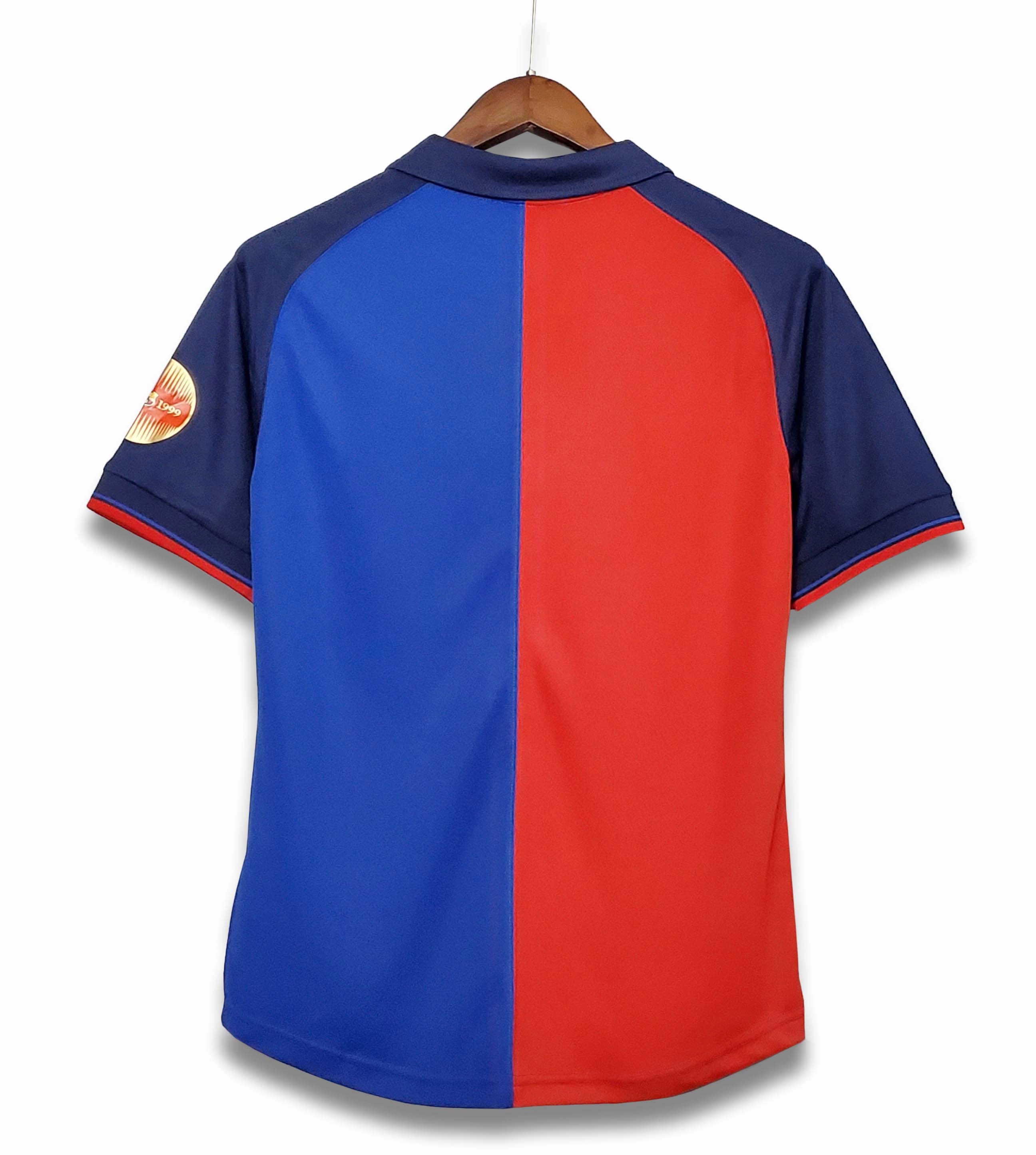 football fan posters Camisa Barcelona I 99/00 - Verso - Retr