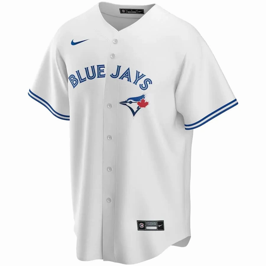 football fan posters Camisa MLB Toronto Blue Jays Nike I Torcedor Masculina Branca