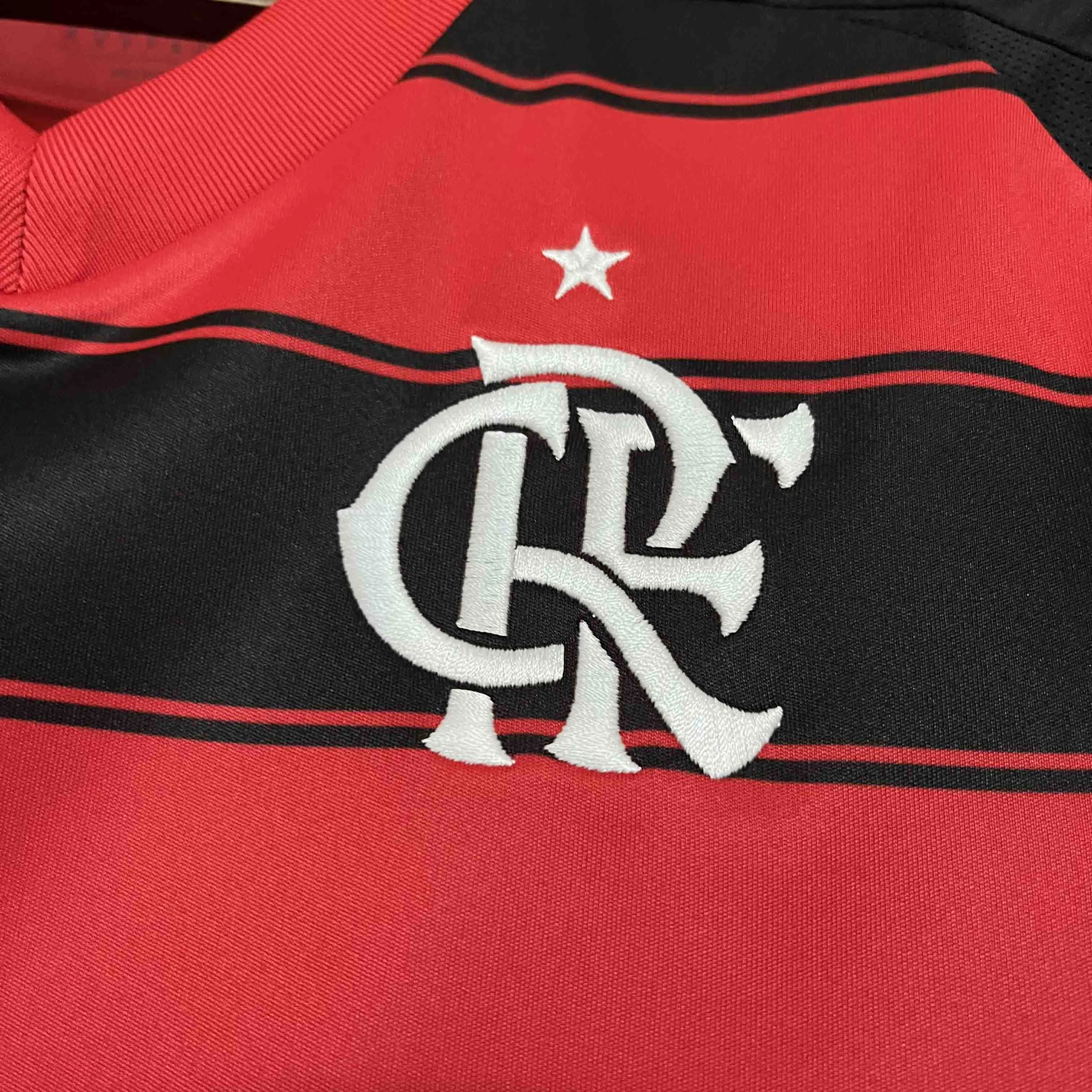 football fan scarves Camisa Flamengo I 25/26   Patrocnios - Verso - Torcedor