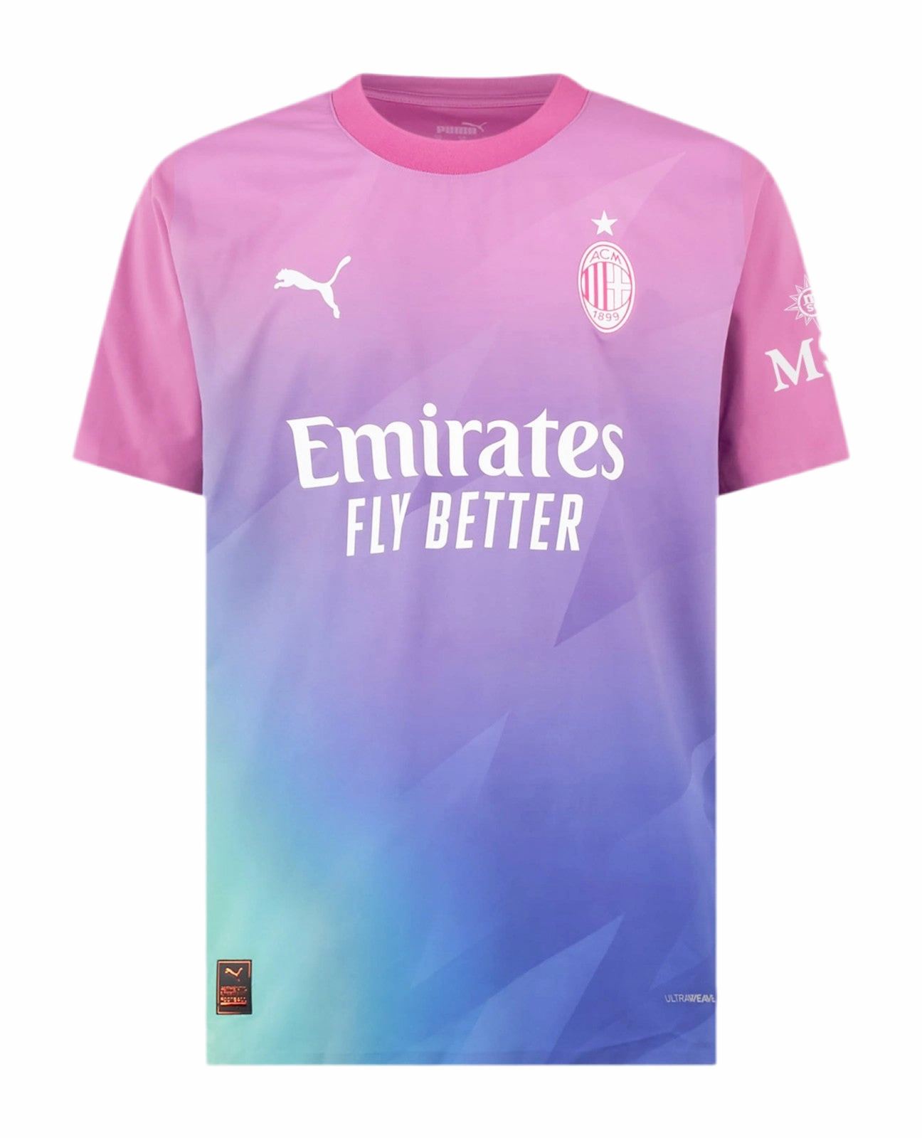 football fan shoelaces Camisa Milan III 23/24 - Verso - Torcedor premier league jackets