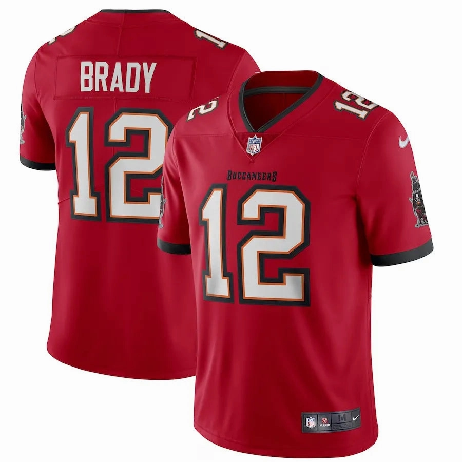 football fan shoelaces Camisa NFL Tampa Bay Buccaneers Tom Brady Nike Limited Jersey Vermelha football club hats