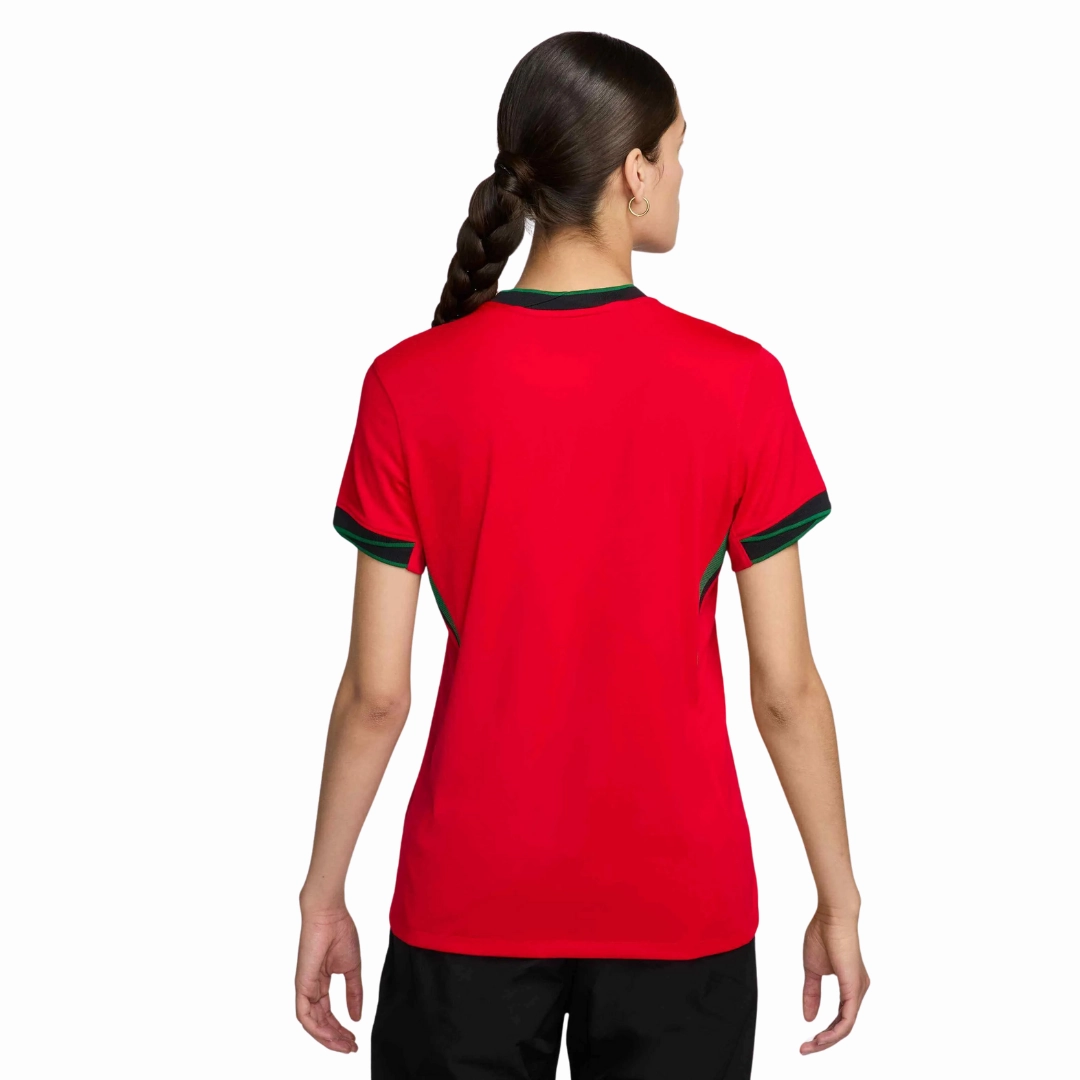 football fan shoelaces Camisa Portugal I 24/25 - Verso - Feminina