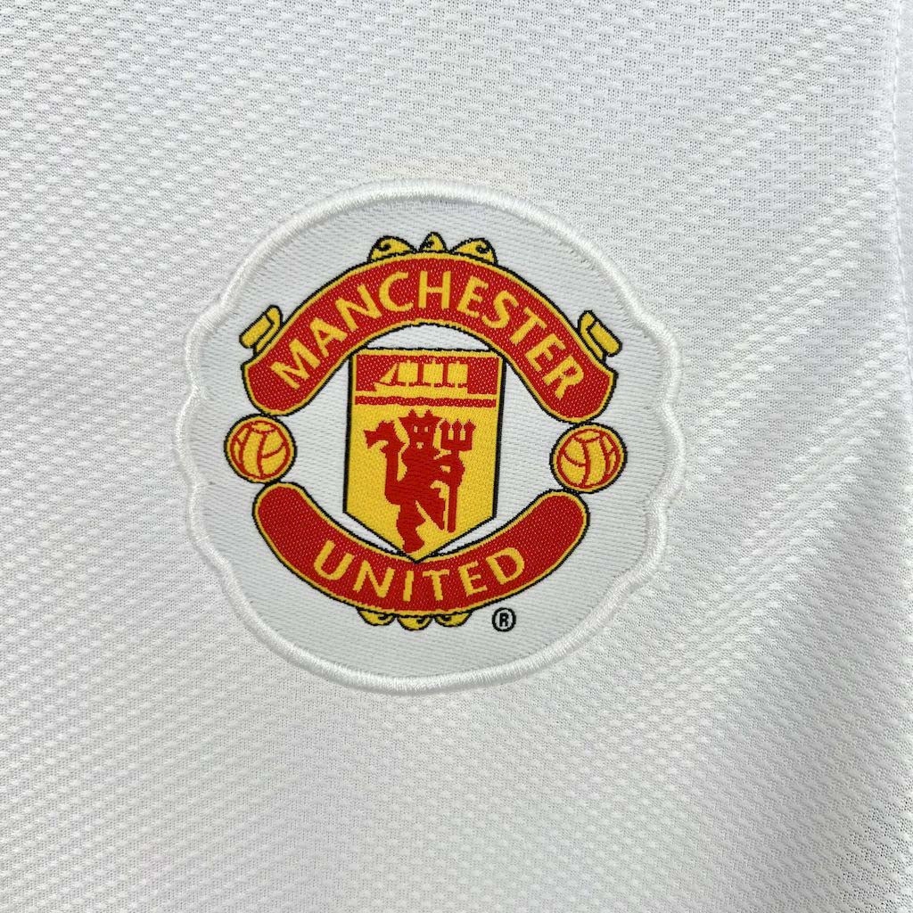 football fan socks Camisa Manchester United II 08/09 - Verso - Retr